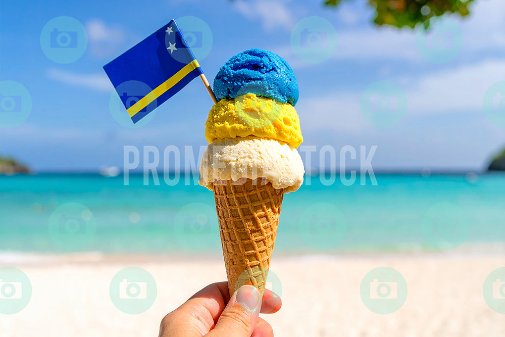 Curacao Ice Cream Flag 1320