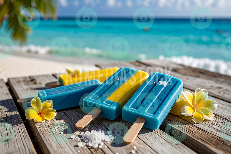 Curacao Ice Cream Flag 1321