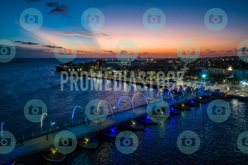 Curacao Willemstad Otrobanda Sunset 202