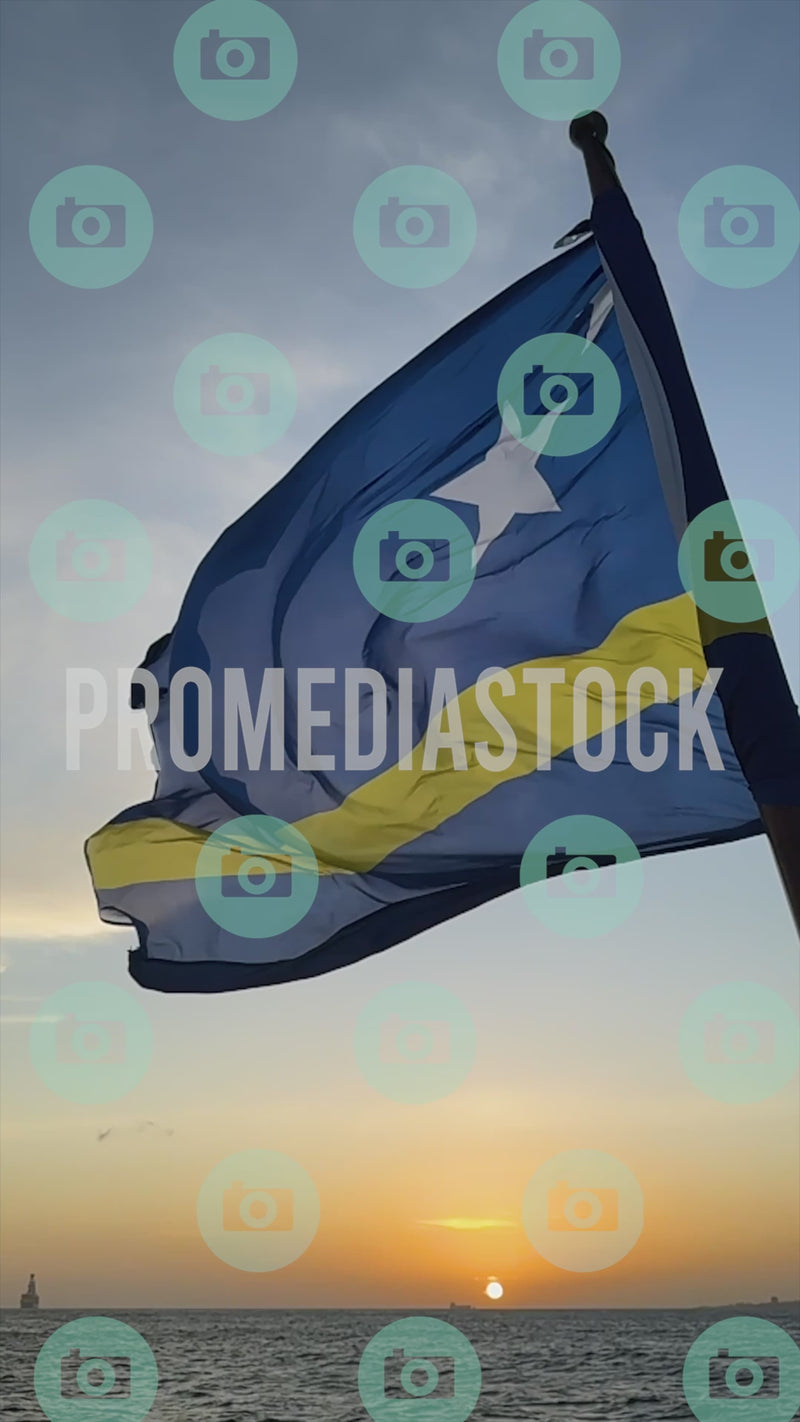 Curacao Flag 987