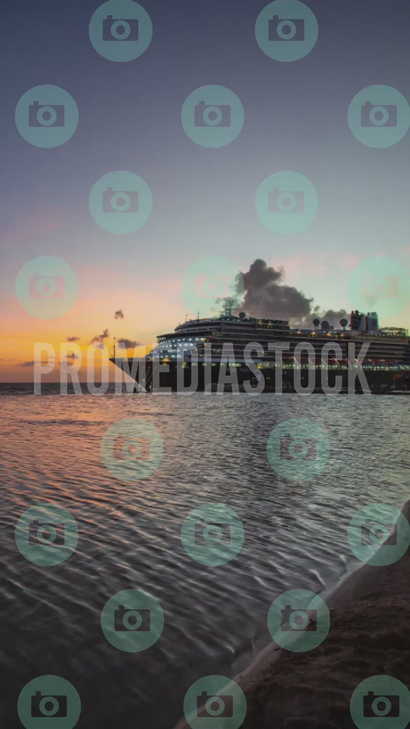 Curacao Cruise Ship 1368 A